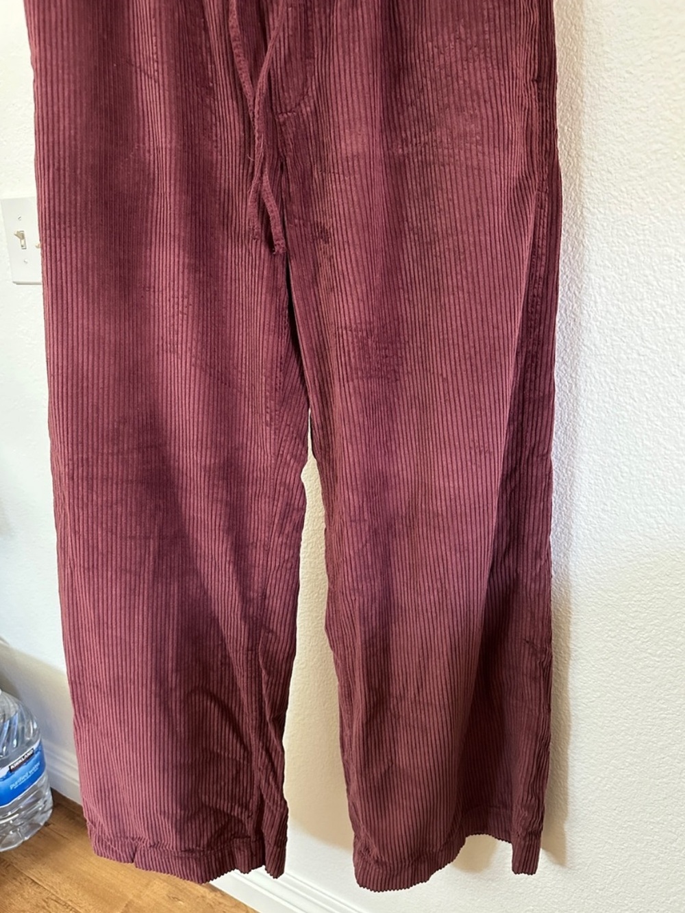 American Eagle NEW Stretch Corduroy Low-Rise Baggy Wide-Leé Pant - Picture 7 of 16